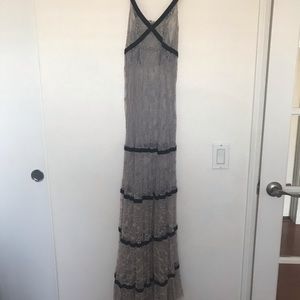 Free People Periwinkle Lace Maxi Dress S